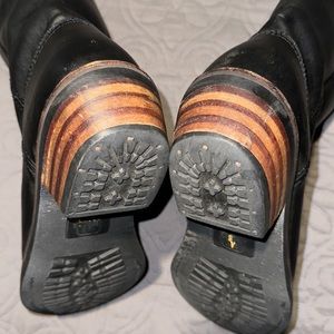 Bottes western cowboy homme Dan Post cuir cerise pointure 8,5 M fête